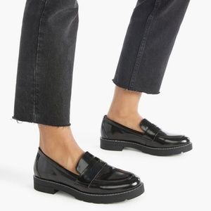JustFab Danica Loafer | Black Mirror | 7.5